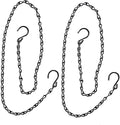 yeezo S Hook Steel Hanging Harness Chain for Hanging Poultry Drinker Feeder, Adjustable 40" Long, Tested Hold 30lb Weight