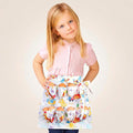 Goaste Egg Collecting Apron for Kids, 8 Pockets Child Egg Holding Apron, Chicken Egg Gathering Apron, Farmhouse Egg Baskets Holder Apron for Hen Duck Goose Eggs Housewife Kitchen Parent-Child Activity
