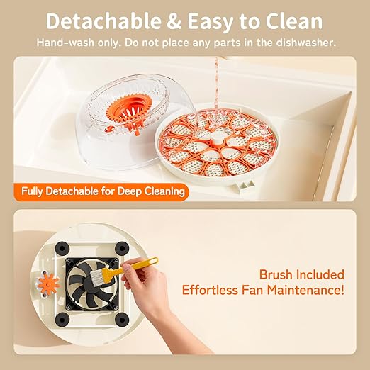 18 Egg Incubator, 2 Egg Trays, Automatic Egg Turning with Auto Stop, Humidity Control, Adjustable Incubation Day & Period, Auto Water Refill, for Chicken, Quail, Duck & Turkey Eggs, APDOE HatchPro 18