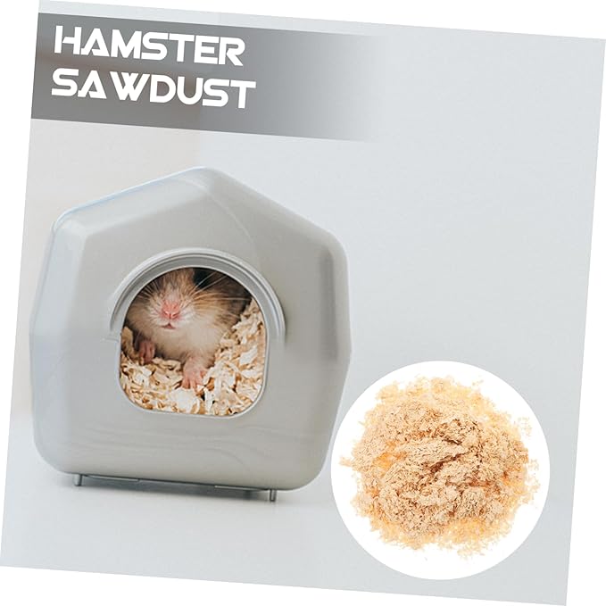 ERINGOGO Hamster Bedding Shavings Safe Wood Shavings for Small Animals Cozy Absorbent Bedding for Guinea Pigs Chickens and Reptiles