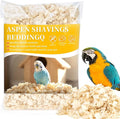 Sukh 10 OZ Aspen Bird Bedding - Aspen Shavings Pet Supplies Bedding and Litter for Guinea Pig Rabbit Snake Enclosure Horse Bunny Hedgehog Chicken Coop Reptile Chinchilla Small Animal