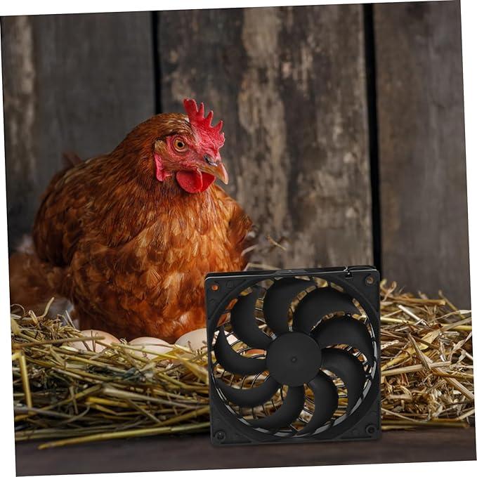 5W Solar Panel Cooling Fan for PET House and Chicken Coop Ventilation Heat Dissipation Mini Solar Exhaust Fan Dual Blade Design