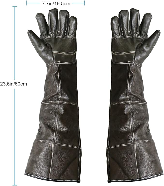 Multipurpose Pet Glove for Grooming,Trips to Vet, Animal Handling,Puncture & Scratch Resistant, Water Resistant