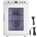 Happybuy White Reptile Incubator 25L Scientific Lab Incubator Digital Incubator Cooling and Heating 5-42°C Reptile Egg Incubator 12V/110V Work for Small Reptiles