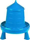 Double-Tuf® Poultry Feeder with Legs | Durable Feeding Container | Carrying Handle for Chickens & Birds | Chicken Feeder | 8.5 Lbs