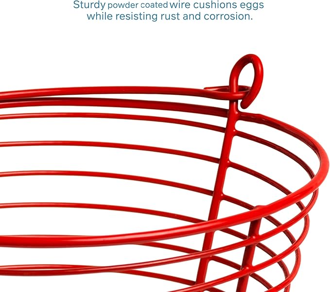 Prevue Pet Products 7.88 Inch Red Egg Basket 468