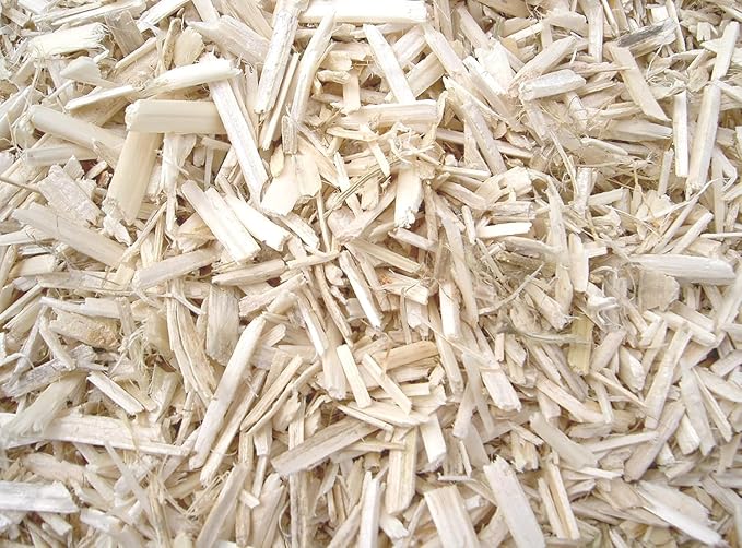 High Grade French Hemp Bedding, 44lb (400L) Jumbo Bulk Bag of Extremely Low Dust Shavings for Horses, Chickens, Small Animals, Rats, Guinea Pigs, Bunny Rabbits, Reptiles (Pack of 2)