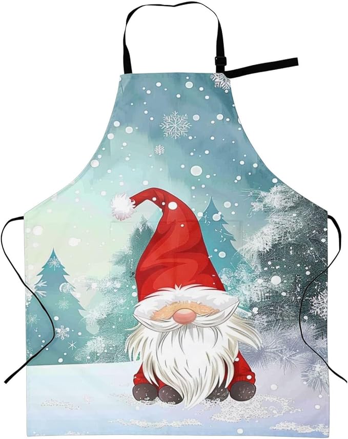 Shark Jumping Home Aprons 2 Pockets 33"×28" for Men Women, Ocean Sea Waterproof Kitchen Cooking Bib