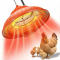 Chicken Heater Lamp, 175W/350W Dual-Mode Brooder Heater Bulb Chick Heater, Hanging Light Heated Adjustable Temp & Height for Chicks, Poultry & Ducklings