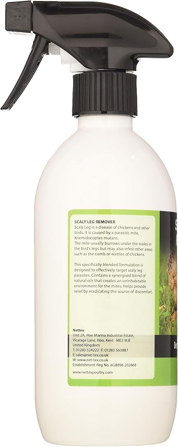 Net-Tex Just For Scaly Legs Poultry Parasite Kill Spray 500Ml