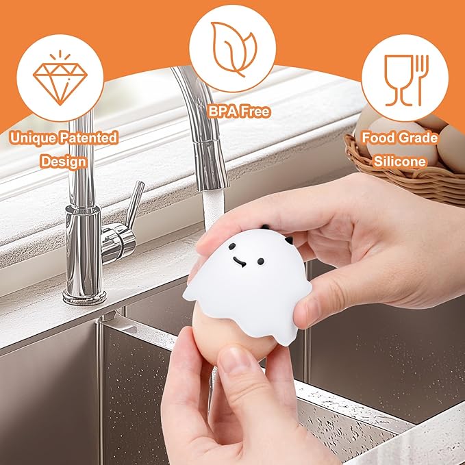 2Pcs Silicone Egg Brush Cleaner, Egg Washer for Fresh Eggs, Egg Washing Scrubber Cleaning Tool