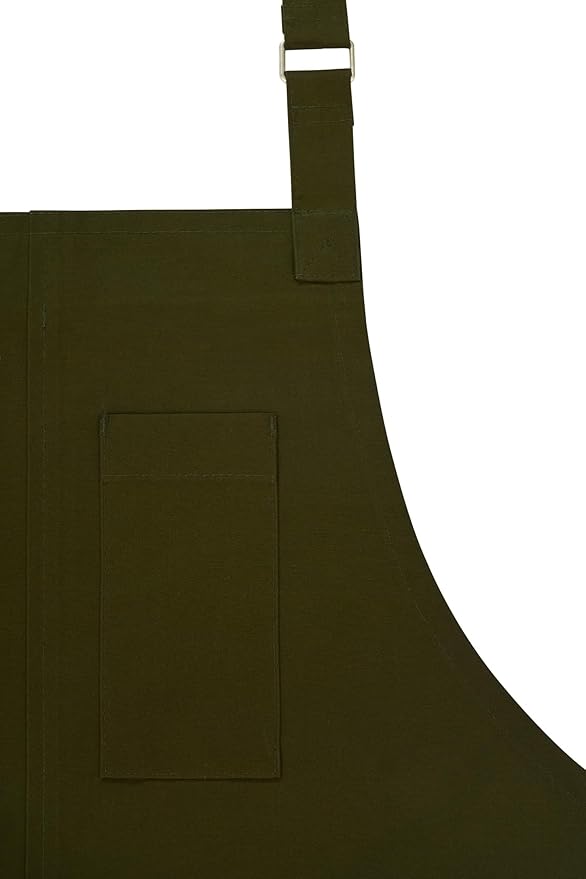Chef Bib Aprons for Women and Men (Standard Dry Guard AA2095 & AA2095X) - Neck Strap Apron with Pockets 33"