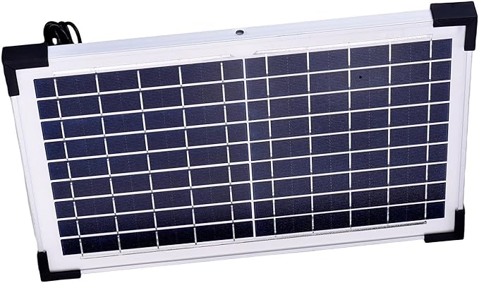Solar Pet House Exhaust Fan with Dual Fans, Rechargeable 10W Solar Panel, Battery Backup, and Timer Function for Greenhouses and Chicken Coops - Efficient Air Circulation,