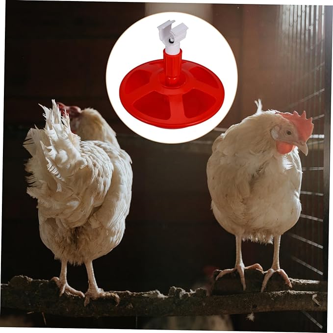 Totority Automatic Poultry Waterer with Chick-Friendly Design Efficient Water Use and Consistent Flow for Chickens Ducks Quail Semi-Automatic Water Dispenser for Chicks in Household Coop