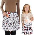 For S & Little Ones, 2 Pcs Egg Aprons, 12 Pockets 3 Pockets Egg Collecting Apron, Canvas Sturdy Egg Gathering Apron For Chicken Duck Goose Eggs, Farmhouse Kitchen Family Activities
