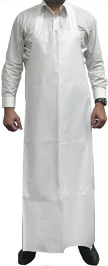 KLEEN HANDLER Heavy Duty Dishwashing Apron | Industrial Cleaning, Extra Long Protective Water Resistant Apron