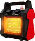 Outdoor Heaters for Patio, 1500W Garage Heater with Overheat Protection, 3S Fast Heating Electric Portable Electric Patio Heater, Greenhouse Heaters, Garage, Indoor Outdoor Use