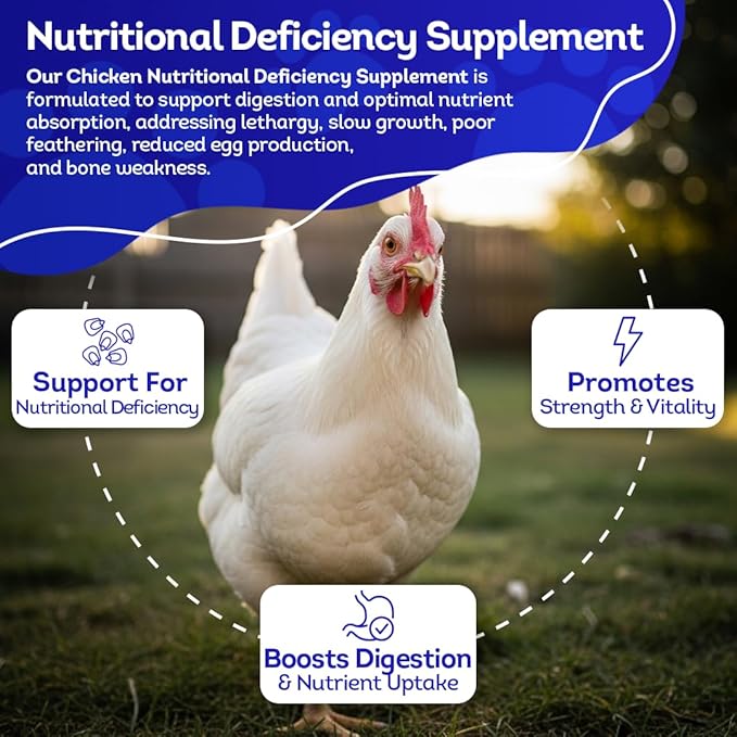 HA4E - Chicken Nutritional Deficiency Supplement - Supports Balanced Nutrition & Health - Highly Effective, Natural Homeopathic Tablets - 300 Count