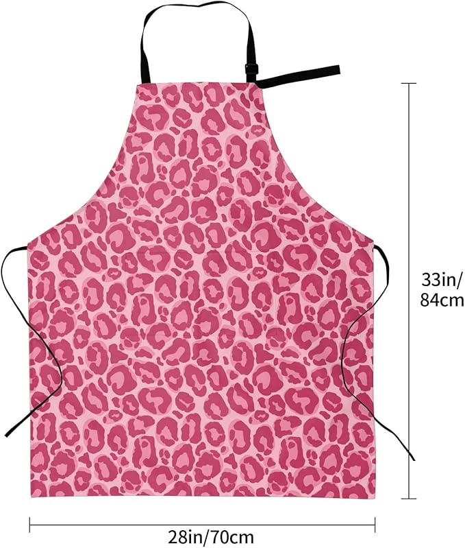 Perinsto Waterproof Apron With 2 Pockets Kitchen Chef Aprons Bibs For Cooking Baking Painting Gardening Grooming