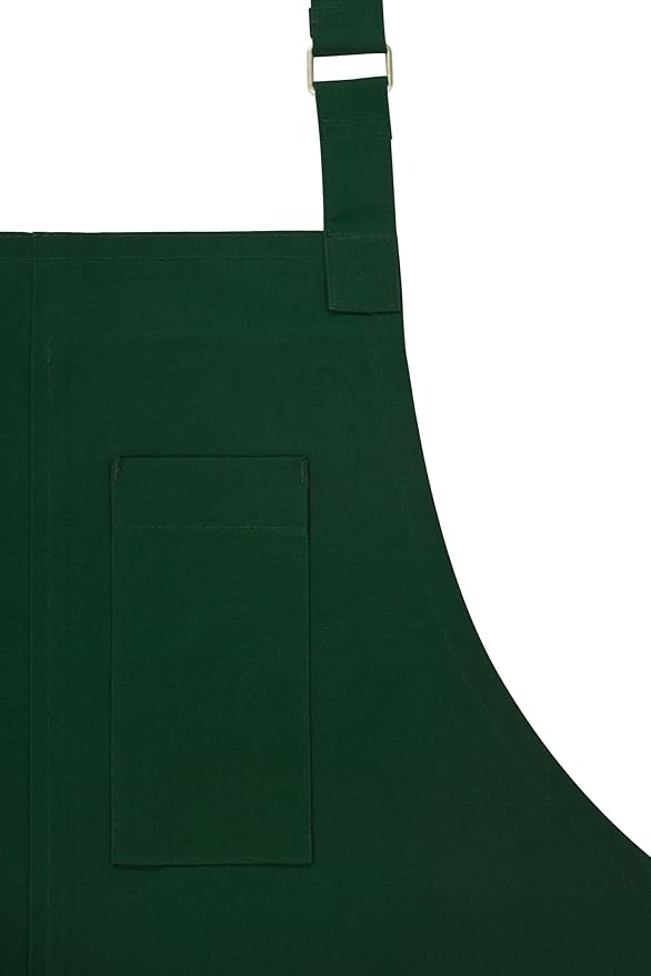 Chef Bib Aprons for Women and Men (Standard Dry Guard AA2095 & AA2095X) - Neck Strap Apron with Pockets 33"