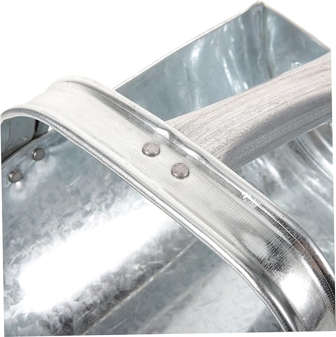 Farm Utility Scoop Large Feed Shovel Stainless Steel Food Scoop for Home