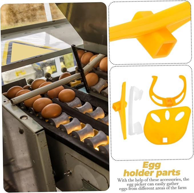 BESPORTBLE Egg Collection Machine Supply Plastic Accessory for Farm Egg Holder Parts