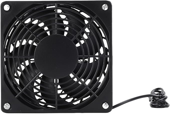 10W Monocrystalline Solar Panel Exhaust Fan - Solar Powered Ventilation for Chicken Coop, Greenhouse, Shed & Pet House