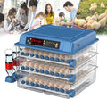 Home Incubator Egg Brooding Machine Chicken Incubator, 98 256 Eggs Incubator Automatic Turning and Hatching, Digital Incubator with Temperature Control,152,192