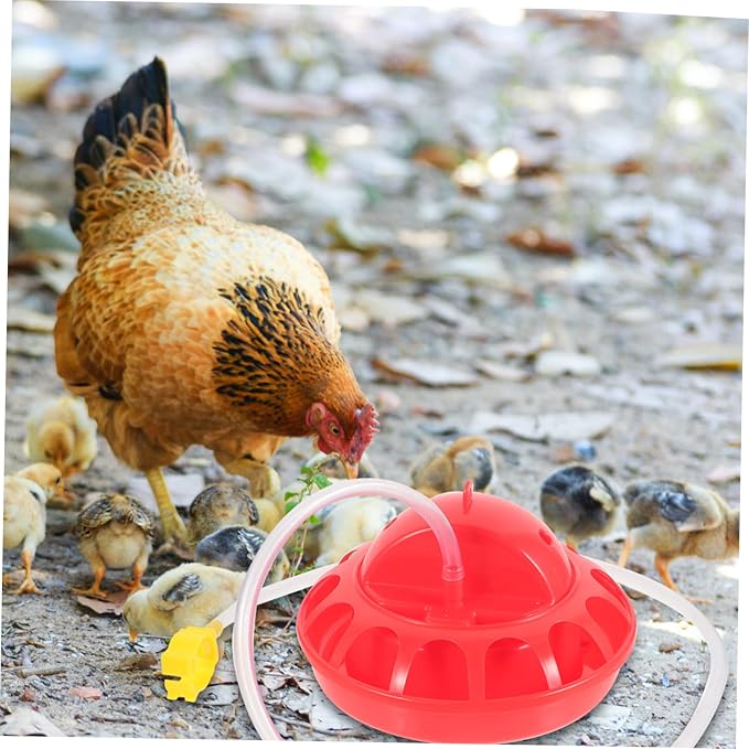 SUPVOX 1Set Hanging Chick Feeder Durable Poultry Feeder for Chickens Other Poultry Multi Functional Food Bucket for Wet Dry Food Easy to Clean Use Design