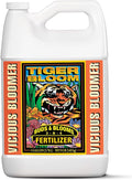 FoxFarm Tiger Bloom Liquid Plant Food - Phosphorus Fertilizer for Buds, Blooms & Flowering - Supports Soil & Hydroponic Systems - High Micronutrient Formula with 2-8-4 Nutrient Ratio - 1 Gallon