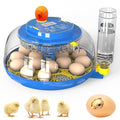 Incubator for Hatching Eggs with Automatic Egg Turning & Temperature/Humidity Control, 18 Egg Incubator for Chicken/Quail/Duck/Goose Eggs