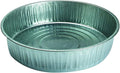 Little Giant® Galvanized Utility Pan | Metal Oil Pan | Galvanized Feed Pan | 13 Quart