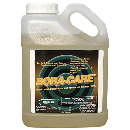 Bora-Care Termiticide Insecticide and Fungicide Concentrate, Wood Treatment for Termite and Beetle Prevention, 1 Gallon (2 Pack)
