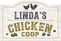 Custom Chicken Coop Sign, Personalized Name For Farm, For and Backyard Décor Sign, 12x18 Inches, Rust Free .063 Aluminum, Fade Resistant, Made in USA by Sigo Signs