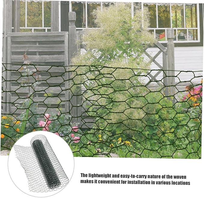 Galvanized Wire Mesh Poultry Fencing Electric Chicken Netting Coated Chicken Wire Netting for Coop