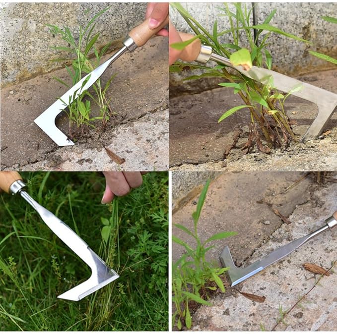 Weeding Tools Garden Weeding Tool Uprooting Weeding Tool Garden Hand Weeder Weed Pulling Tool for Vegetable Gardening Backyard Farm Planting(3 PCS)