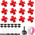 12 Pcs Horizontal Chicken Waterer Nipples, Automatic Chicken Water Feeder for Outdoor Use