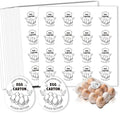 320 Pcs Farm Fresh Egg Carton Labels, 2 Inch Please Return Egg Carton Stickers Waterproof Self-Adhesive Egg Packaging Stickers for Box Container Carton Farm Supplies