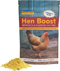 Equerry's Flock PRO Hen Boost - Digestive Supplement for Hens | Chicken Vitamins and Supplements | Probiotics, Digestive Enzymes, Electrolytes for Adult Poultry-8 OZ
