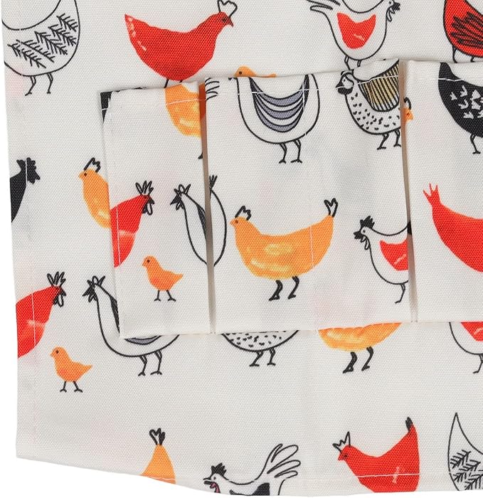 Eggs Collecting Apron for Chicken Hens Duck Goose, Adult Style L with 12 Pockets, Hands Free Egg Gathering Apron for Farm Kitchen Use, Strong Cloth Material for Safe Egg Storage (Type 7)