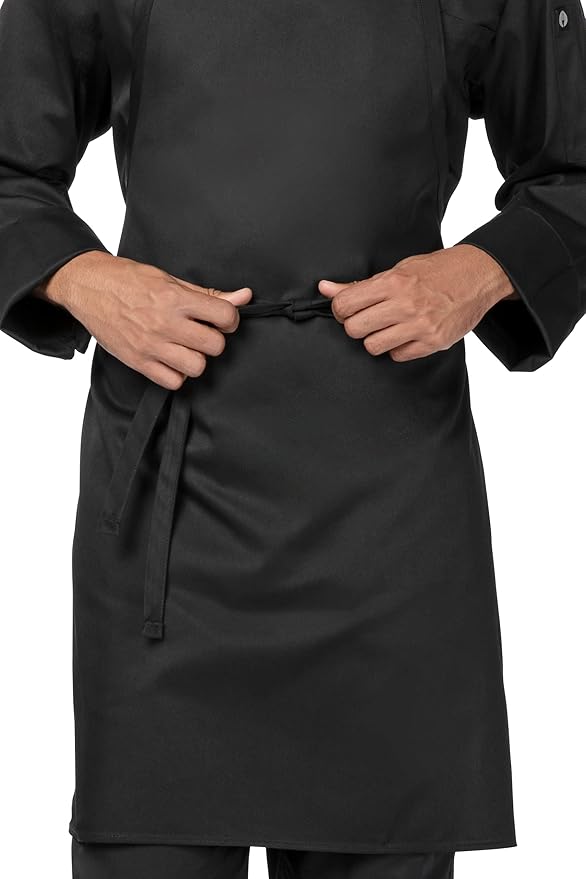 Chef Works Unisex Sustainable Bib Apron, One Size