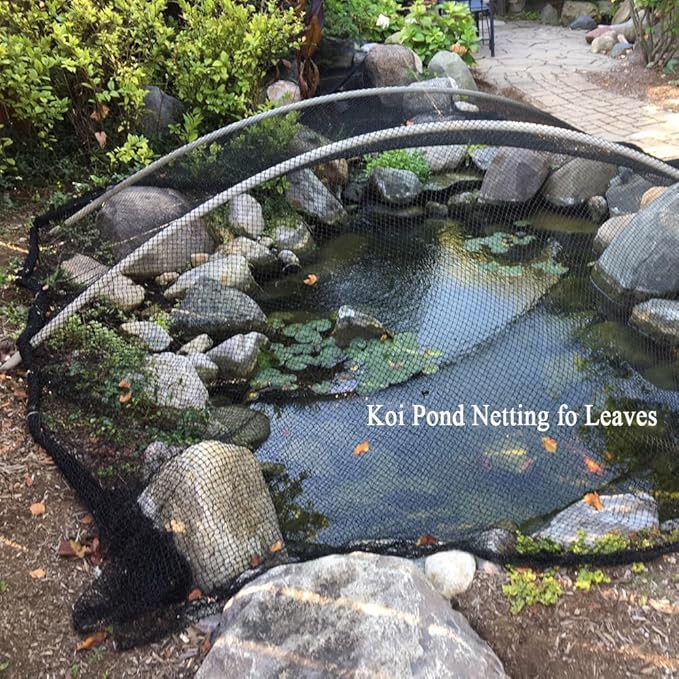 Bird Netting 15x40 Ft, 1/2In Mesh Heavy Duty Garden Netting Pest Barrier for Plants, Fruit Trees, Vegetables, Extra Strong Woven Mesh Netting, Animal Fencing Against Birds, Deer, Poultry