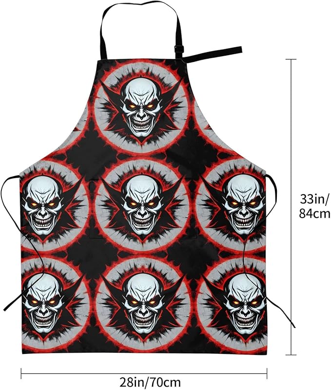 Multidimensional Space Heavy Duty Waterproof Apron with Pockets for AdultsResistant Grilling, Gardening, Painting