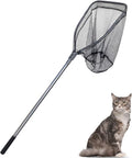 Catch Pole Net with Telescopic Handle,Animal Catcher Net for Cat,Rabbit,Chicken,Duck,Goose,Fish,Racoon,and Other Poultry Wildlife