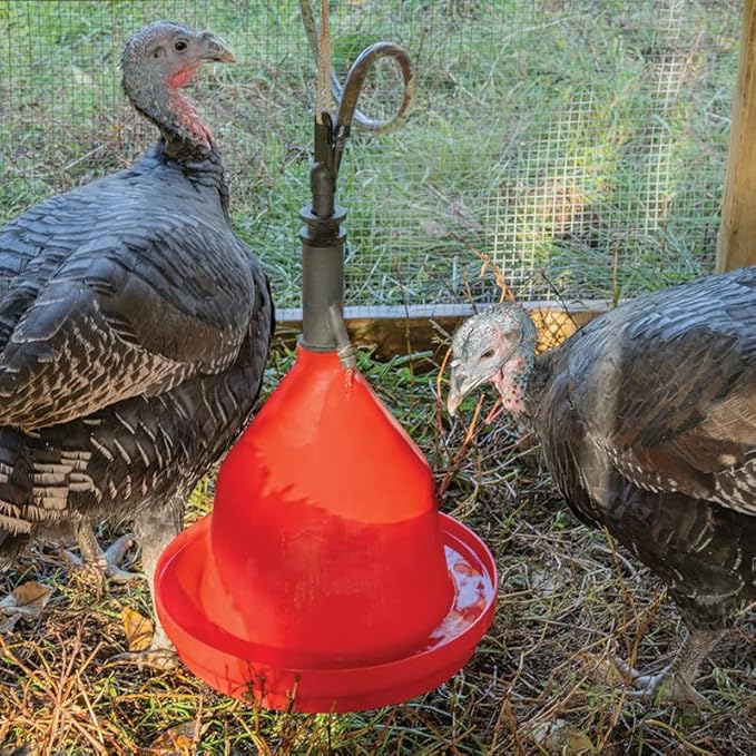 Premier 1 Suspended Dome Drinker for Chickens, Ducks, Geese & Turkeys