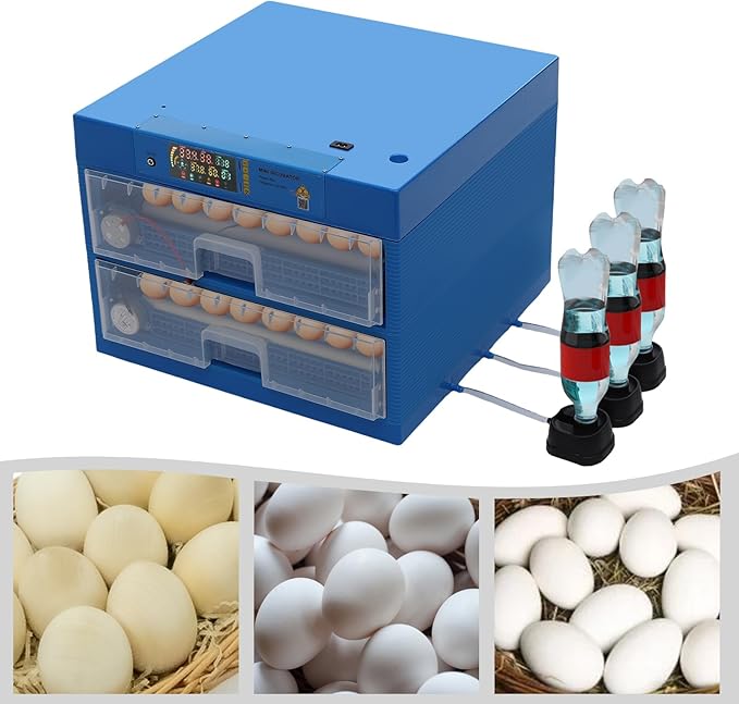 128 Eggs Incubator for Hatching With Automatic Egg Turning, Humidity and Temperature Control