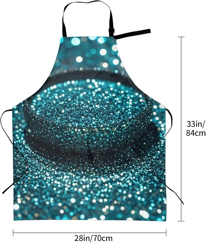 Waterproof Apron Adjustable Bib for Women Men Tractor farm Cooking Aprons Chef Bibs with 2 Pocket