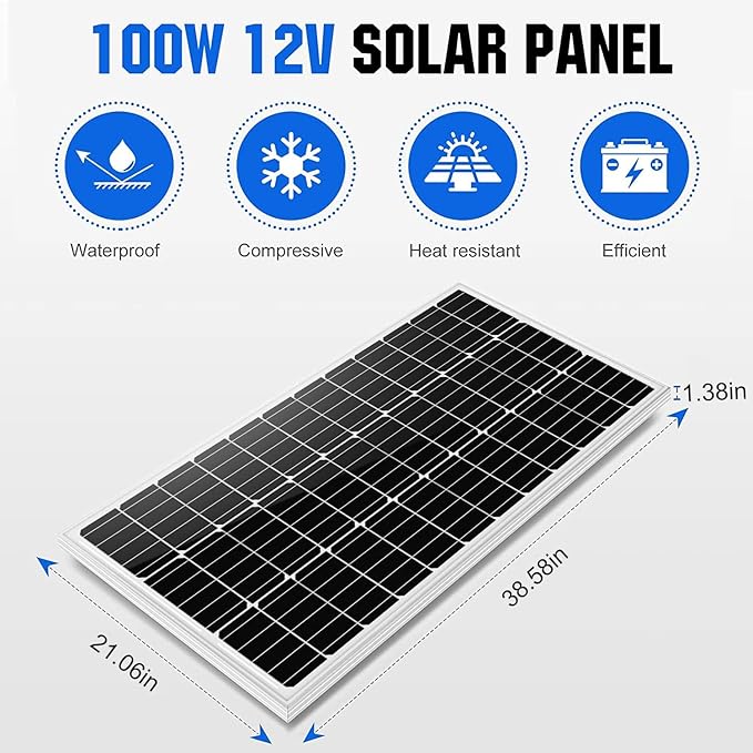 ECO-WORTHY Solar Water Well Pump Kit with 50Ah Lithium Battery, 12V Solar Water Pump + 200W Solar Panel Kit + 50Ah Lithium Battery for Well, Irrigation, Filling Water Tank