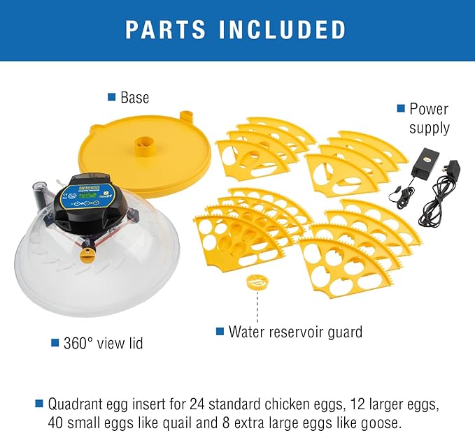 Brinsea Maxi 24 EX Connect App Controlled Egg Incubator with Automatic Humidity Control and Egg Turning for Hatching 24 Chicken, Duck, Other Eggs. Precision App-Driven Digital Controls and Alarms