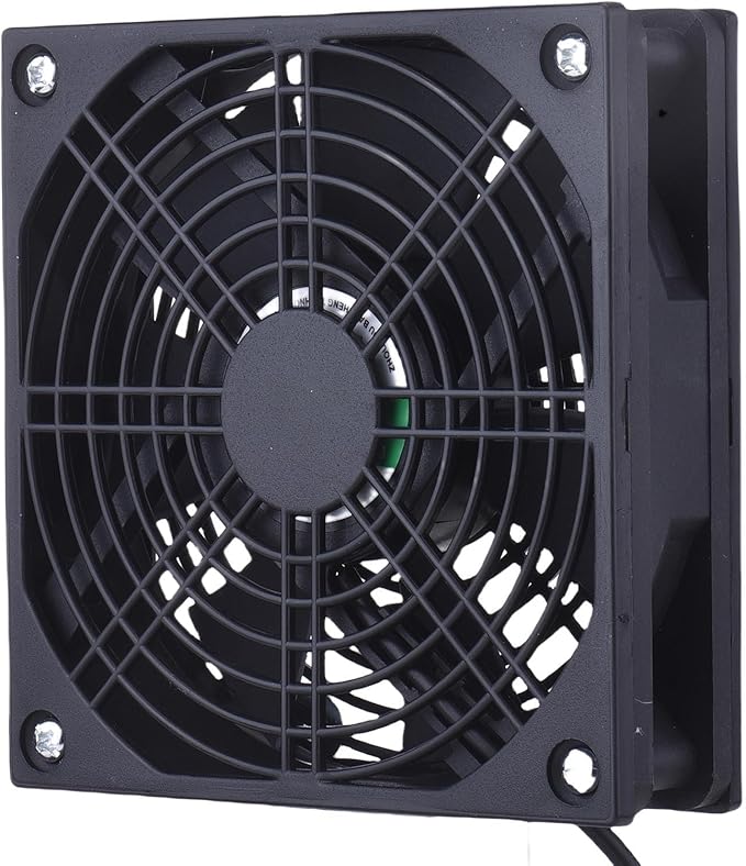 Solar Pet House Exhaust Fan with Dual Fans, Rechargeable 10W Solar Panel, Battery Backup, and Timer Function for Greenhouses and Chicken Coops - Efficient Air Circulation,